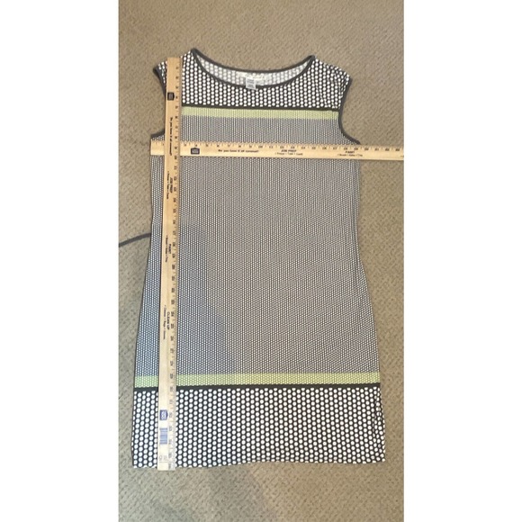 MAX STUDIO Women’s L Polyester Spandex Dress Gray Green - Picture 4 of 5